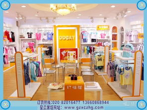 兰州儿童服装店装修 童装展柜设计与上门安装全攻略